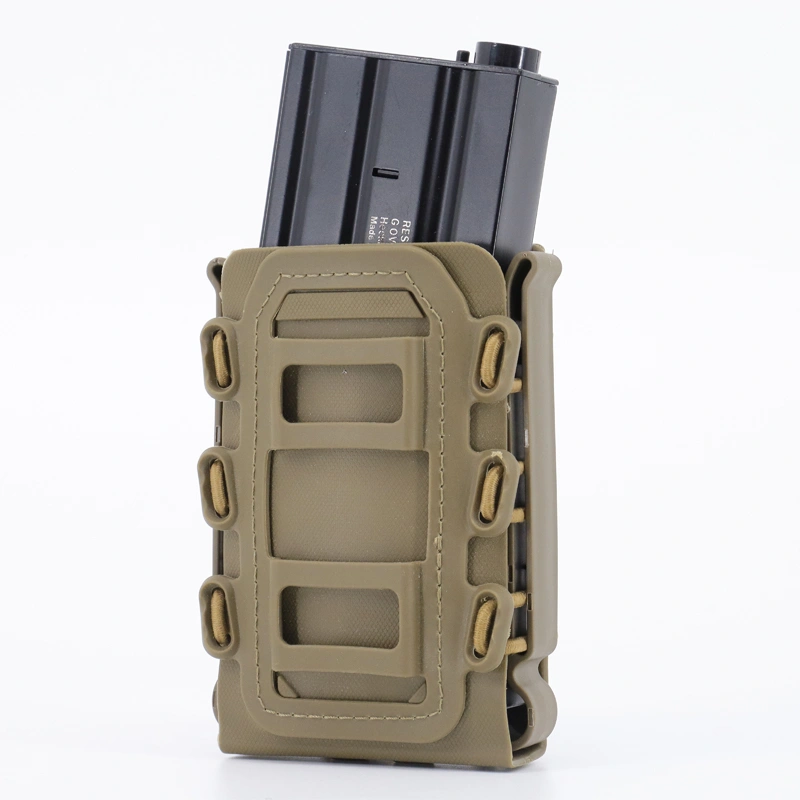 Tactical Scorpion Fast Mag Quick Release Mag TPR Molle Pouch Funda para revista para Ar15 M4 5,56 7,62 9mm